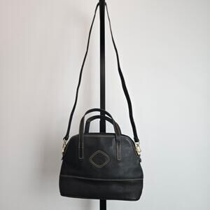 D'Luciano Pebbled Leather Mexican Top Handle Shoulder Bag Purse Y2K